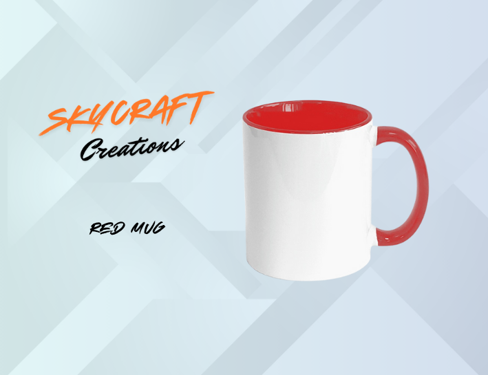 Personalised 11oz Mug - Red