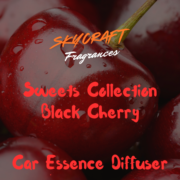 Car Essence Diffuser - Black Cherry