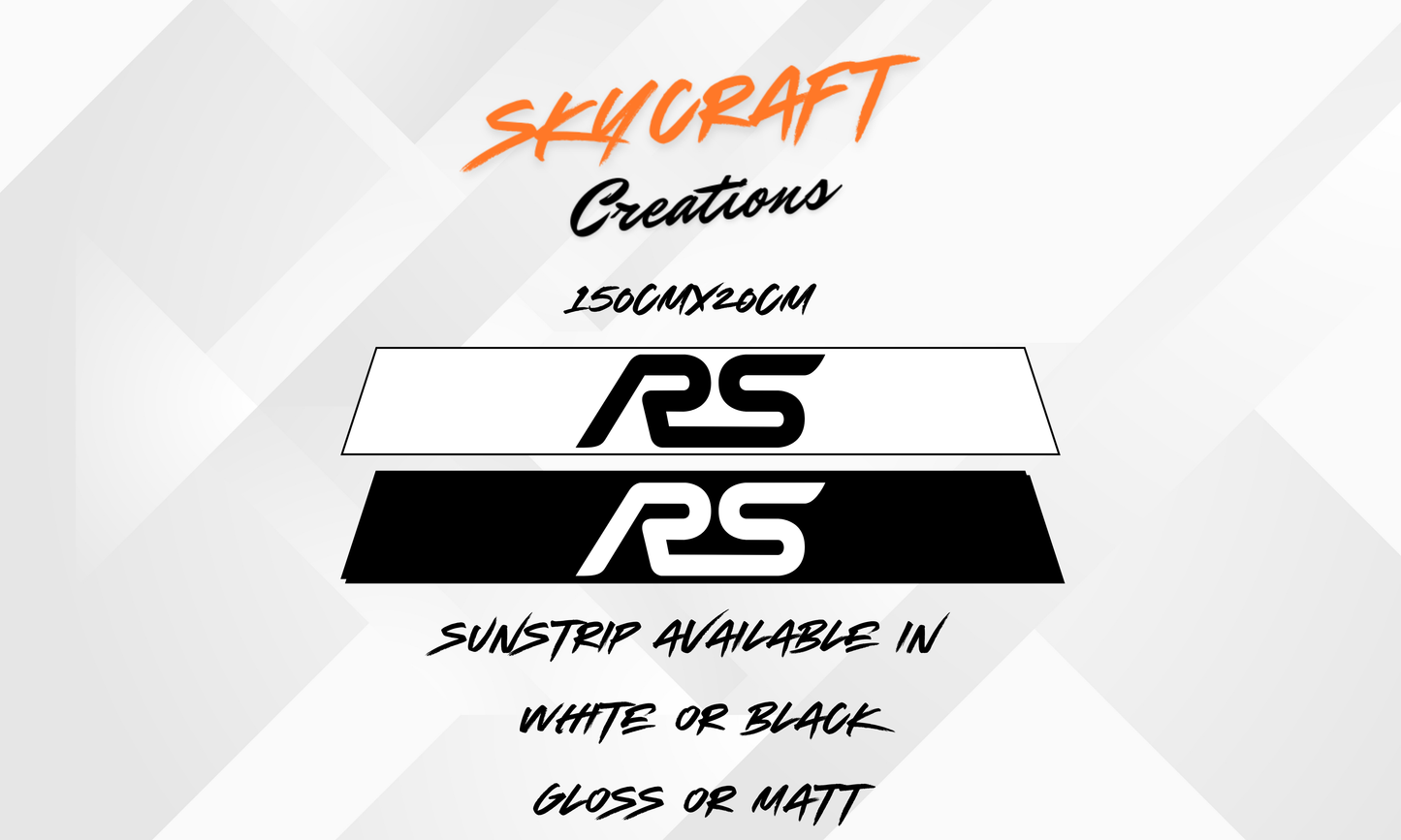 Ford RS Sun Strip