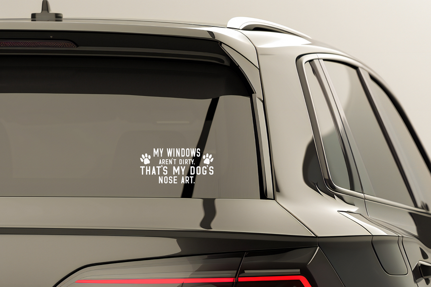 Dogs Nose Art Vinyl Sticker