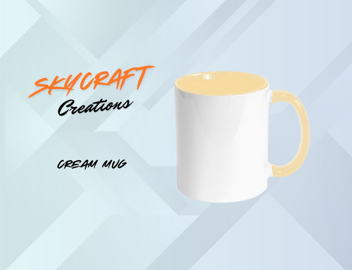 Personalised 11oz Mug - Cream