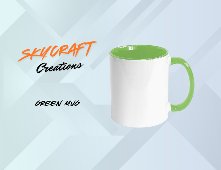 Personalised 11oz Mug - Green