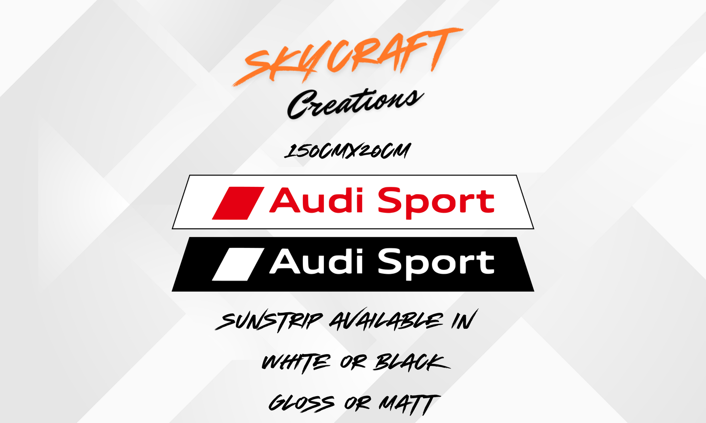 Audi Sport Sun Strip