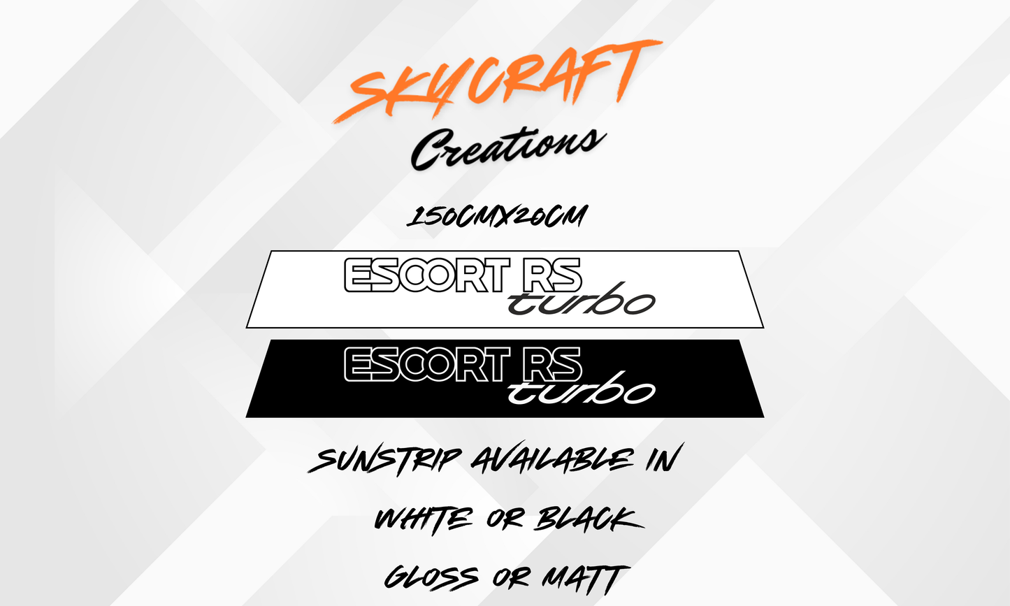 Escort RS Turbo Sun Strip