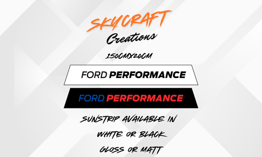 Ford Performance Sun Strip
