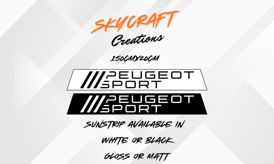 Peugeot Sport Sun Strip