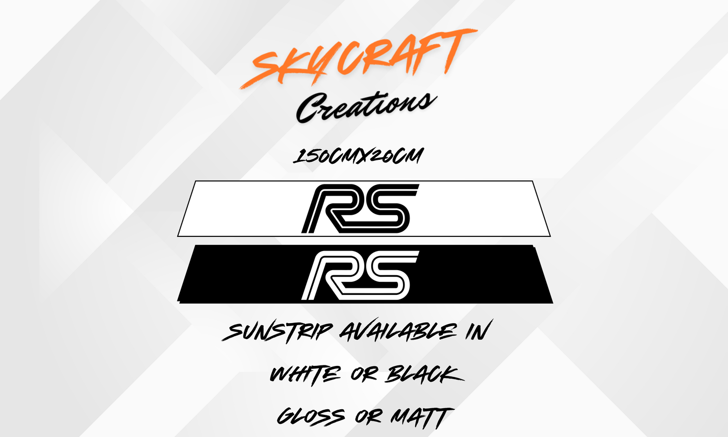 Ford RS Sun Strip