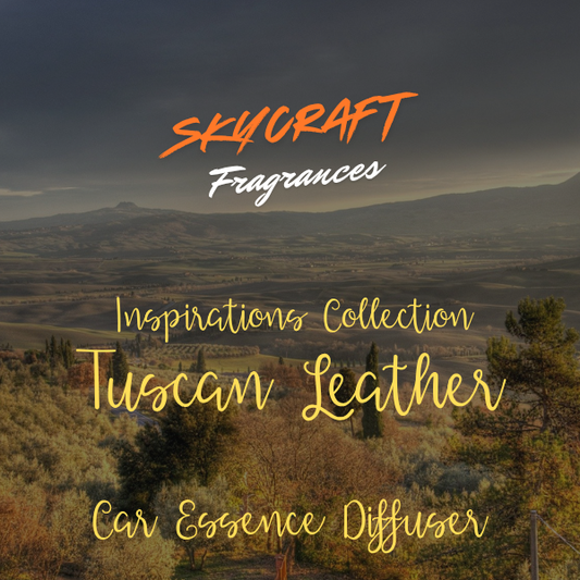 Car Essence Diffuser - Tuscan Leather