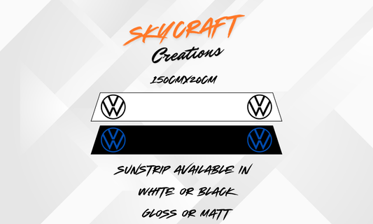 Volkwagen Logo Sun Strip
