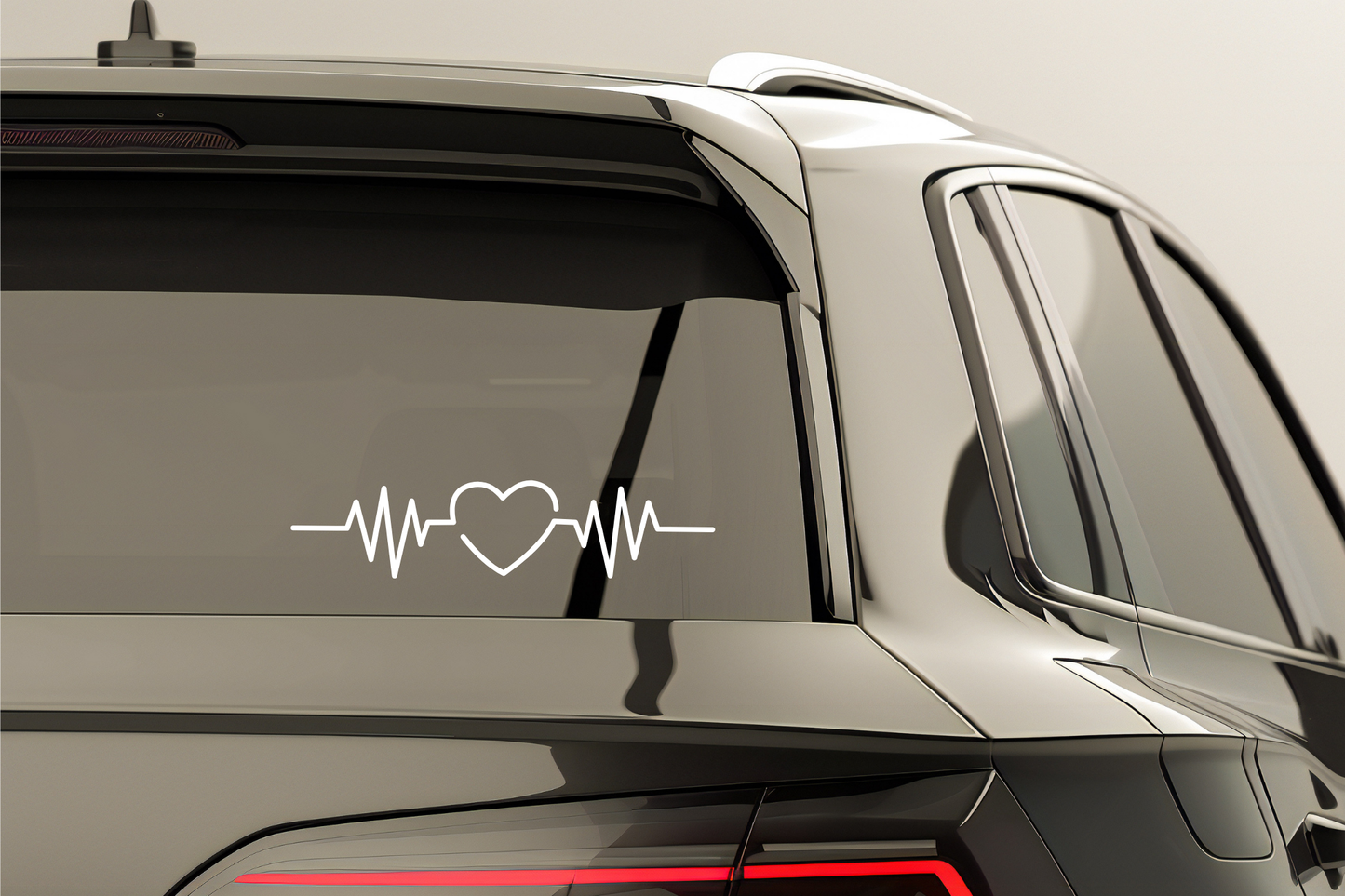 Heartbeat Vinyl Sticker