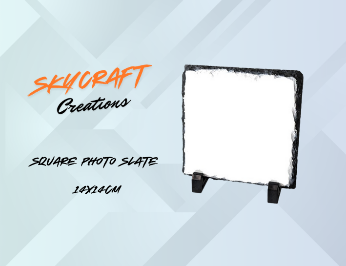 Personalised Photo Slate 14x19cm