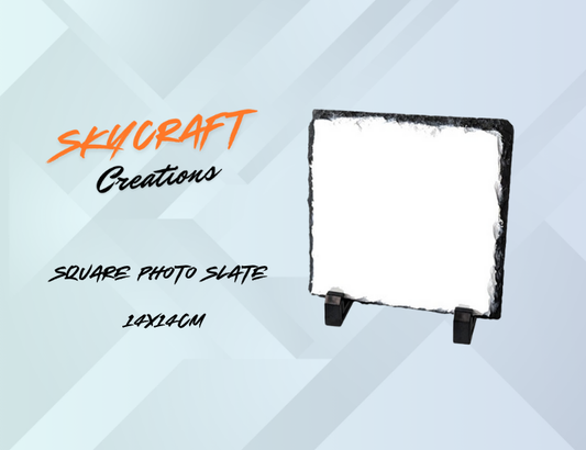 Personalised Photo Slate 14x19cm